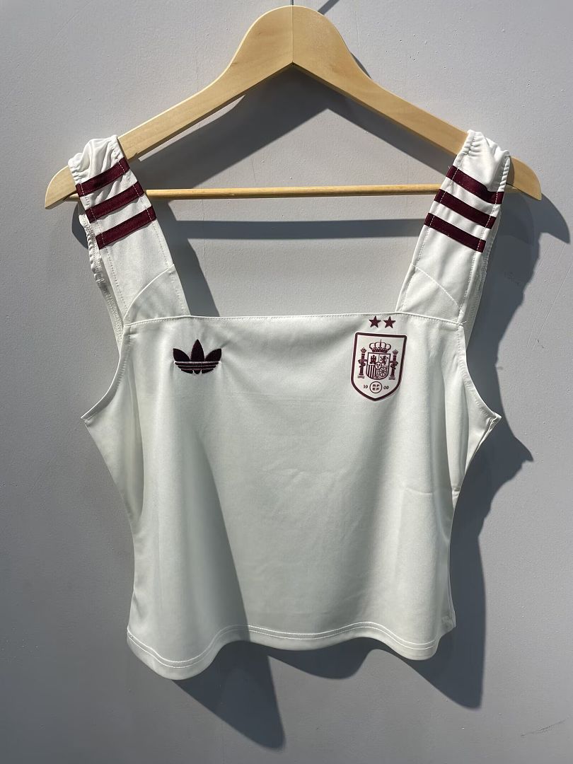 Spain Women's White Tank Top Jersey 2026/27