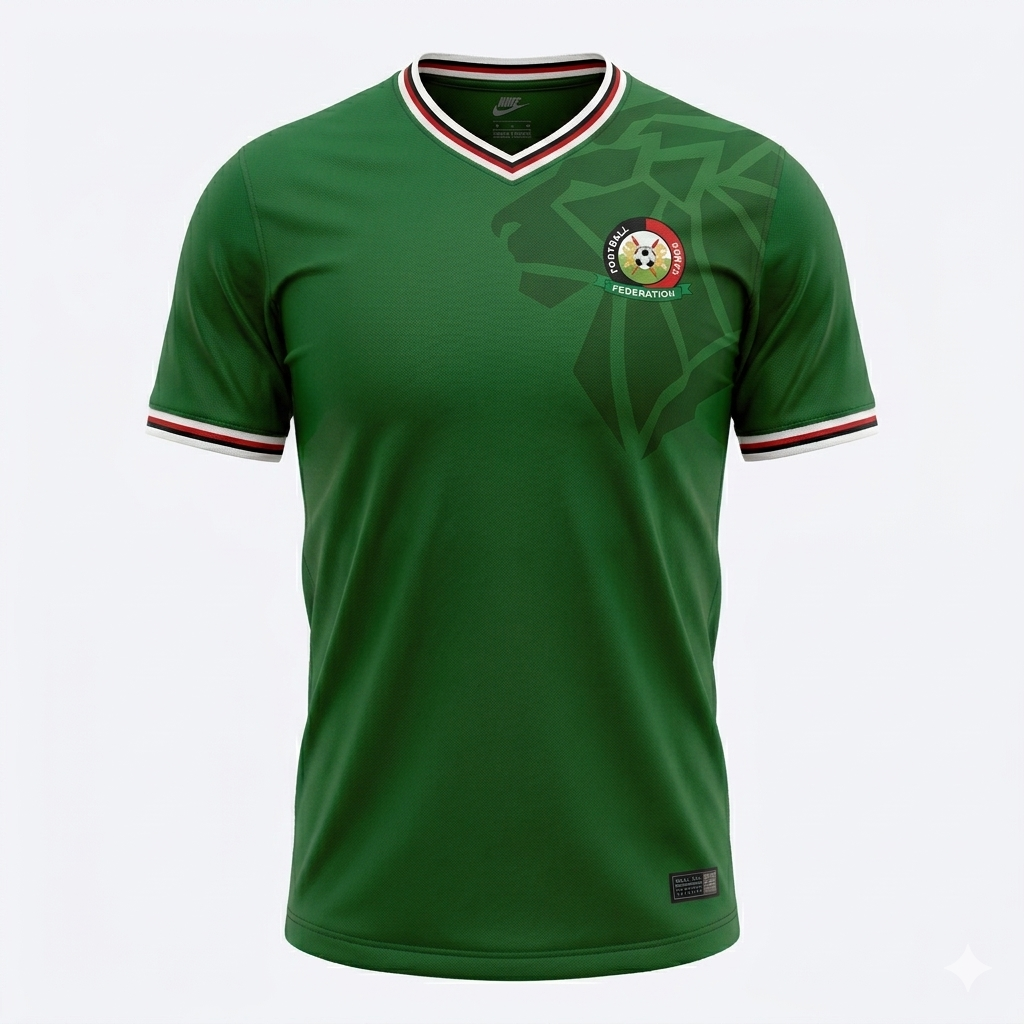 Harambee Stars "Lion Pride" Official Away Jersey (Green)