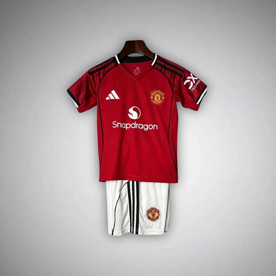 Manchester United Home Kids 25/26