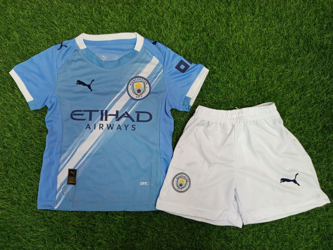 Manchester City home 25/26 Kids