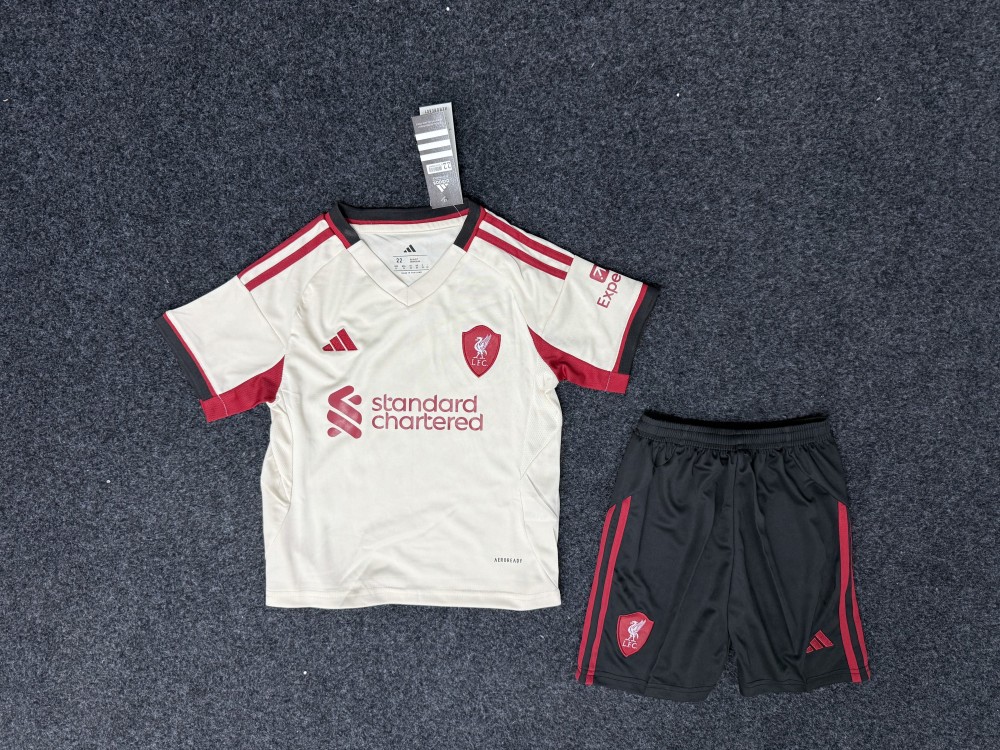Liverpool away kids 25/26